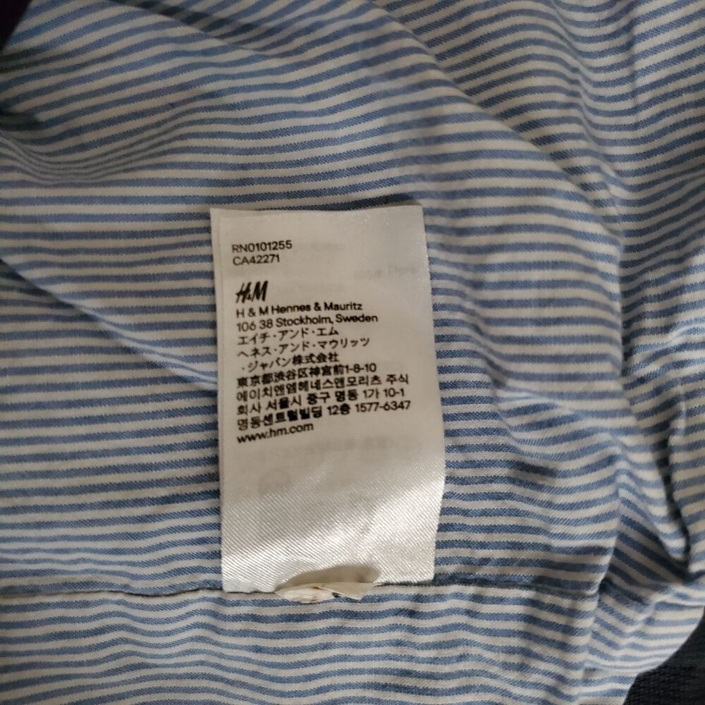 L.O.G.G By H&M Kids Boys Casual Vest Navy Blue Size 12-13Y - Picture 8 of 12